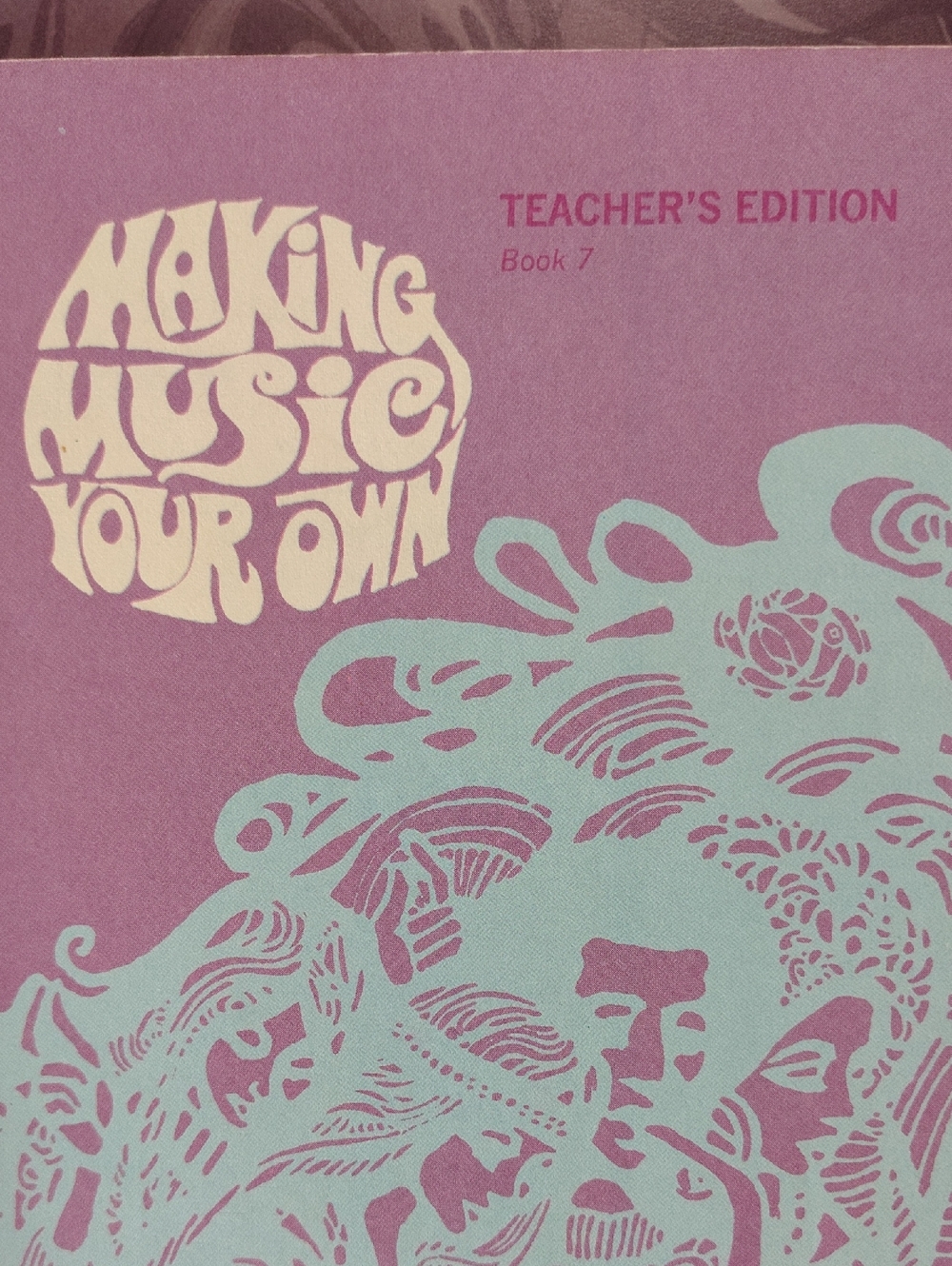 Vintage 1971 Making Music Your Own Teacher's Addition Book - Picture 5 of 8